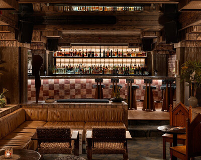way of normal carves a subterranean bathhouse-turned-bar in canada