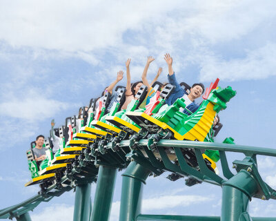 world’s biggest LEGOLAND resort opens in shanghai, china with buildings made of blocks