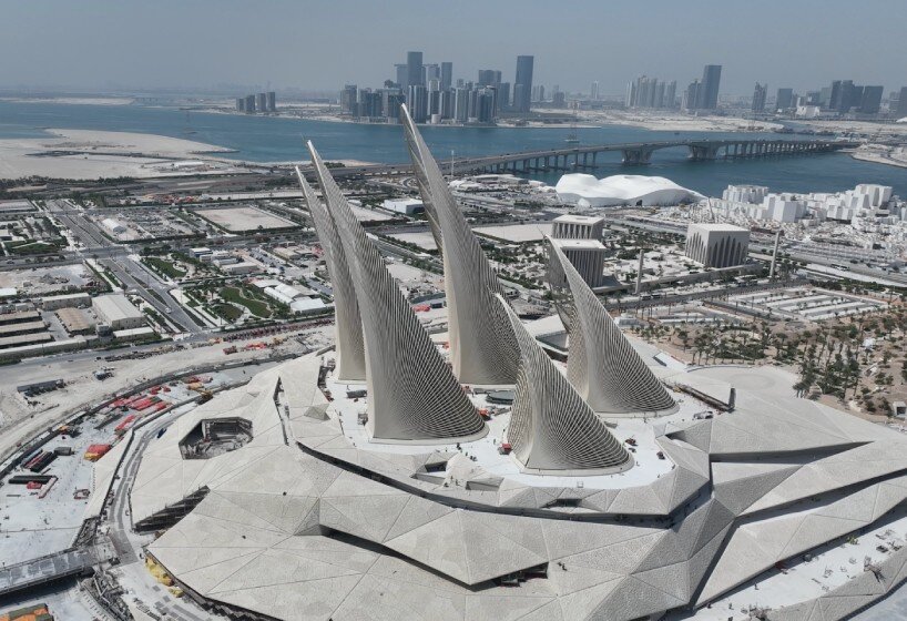 foster + partners’ five-winged zayed national museum to open soon on abu dhabi’s saadiyat island