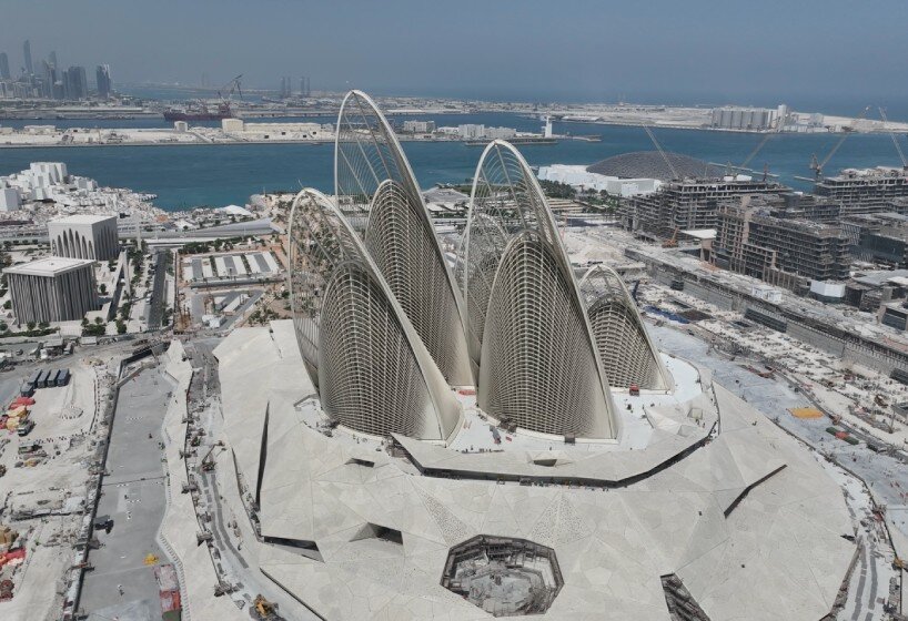 foster + partners’ five-winged zayed national museum to open soon on abu dhabi’s saadiyat island