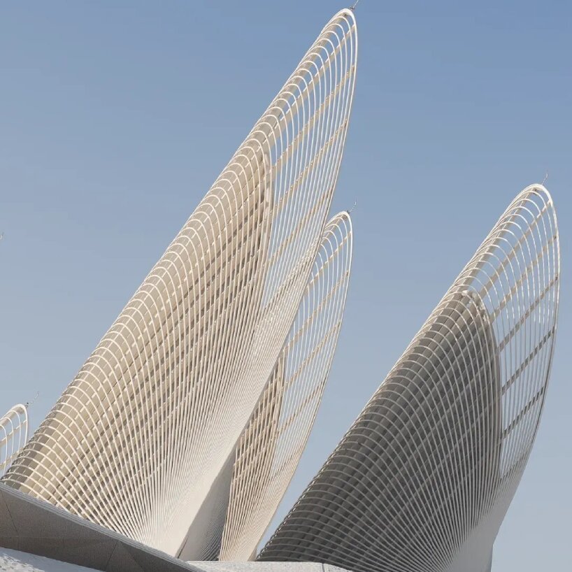 foster + partners’ five-winged zayed national museum to open soon on abu dhabi’s saadiyat island