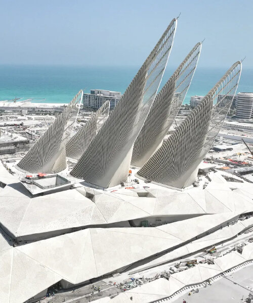 foster + partners’ five-winged national museum to open soon on abu dhabi’s saadiyat island