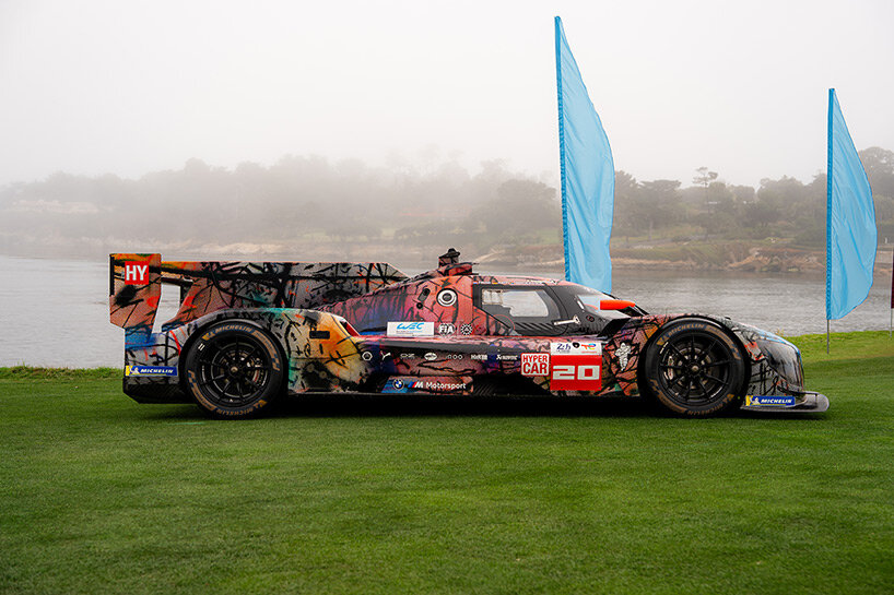 Andy Warhol y Julie Mehretu debutaron BMW Art Car en Pebble Beach Concours d'Elegance
