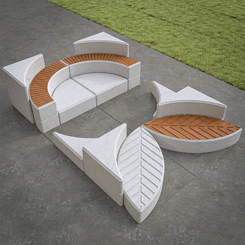 top street furniture from A’ design award and competition shape moments to sit, wait or play