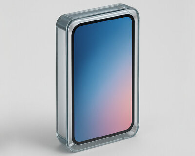 apple files patent for 'glass' iPhone with screen that switches sides when the device flips