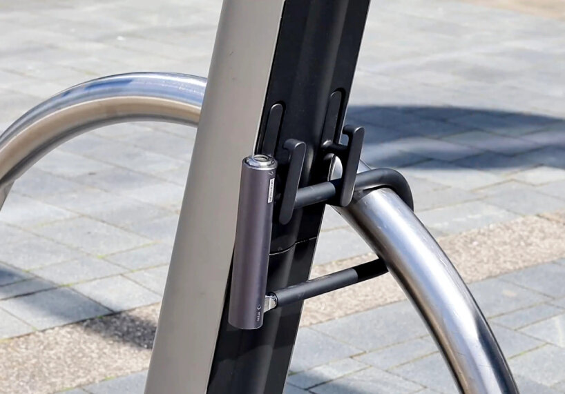 it includes two heavy-duty locking points made from forged aluminum