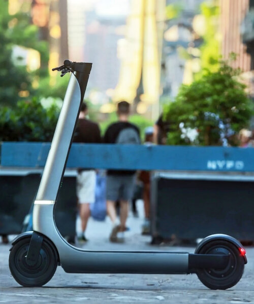 bo M electric scooter can climb hills and has lights that adjust to temperature changes