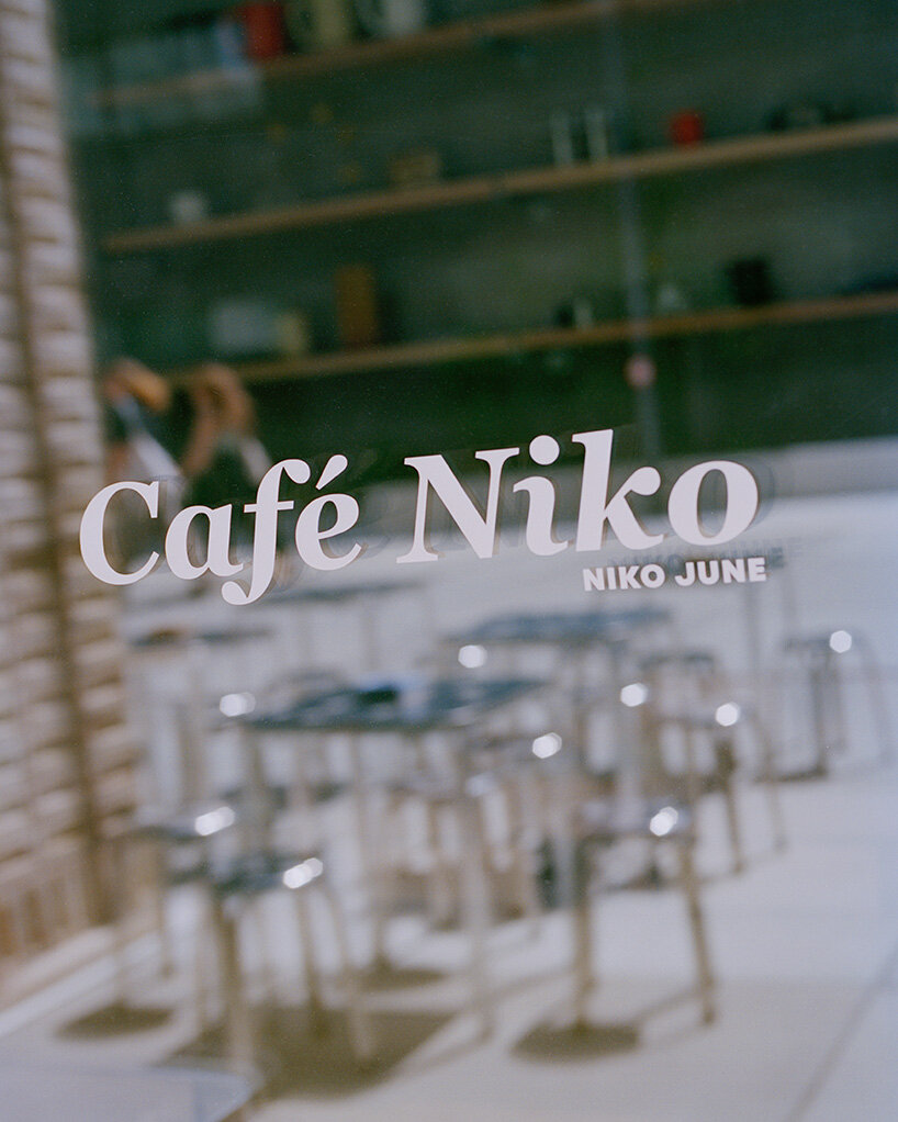 café by kim lenschow and NIKO JUNE doubles as design shop on copenhagen's waterfront