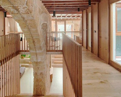 casa montisión emerges from historic mallorca structure with renovation by jordi herrero