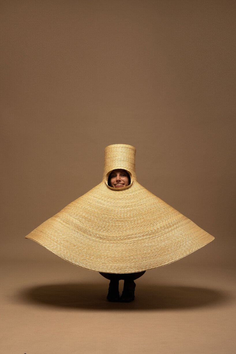 chaude couture rice straw