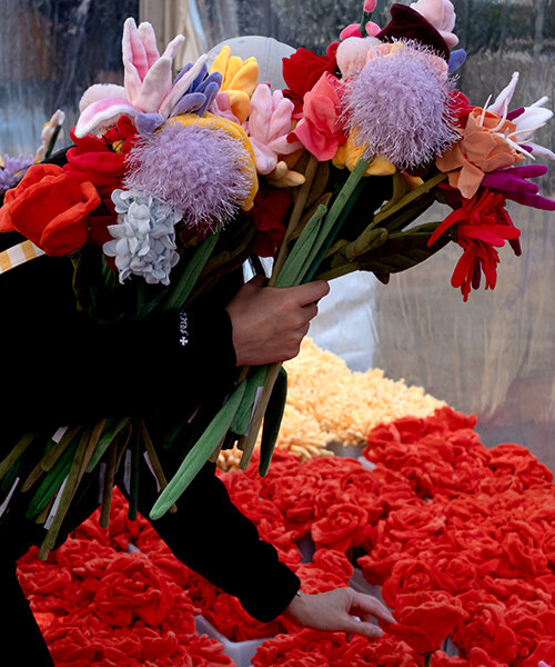 Cj hendry's flower market returns to NYC, this time at rockefeller center