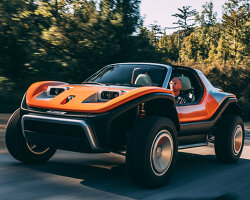 dune buggy meets rally car with meyers manx & tuthill’s off-roader LFG at monterey car week