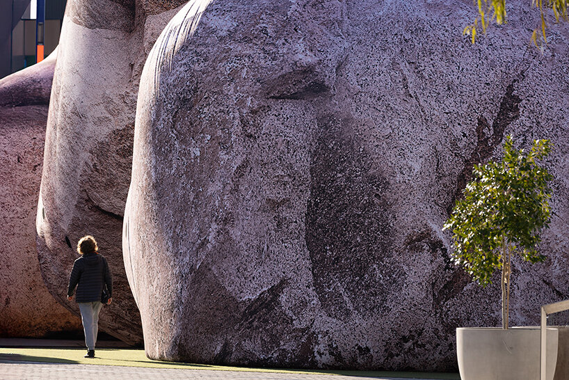 ENESS brings illuminated inflatable rockscape to melbourne in first australian showing