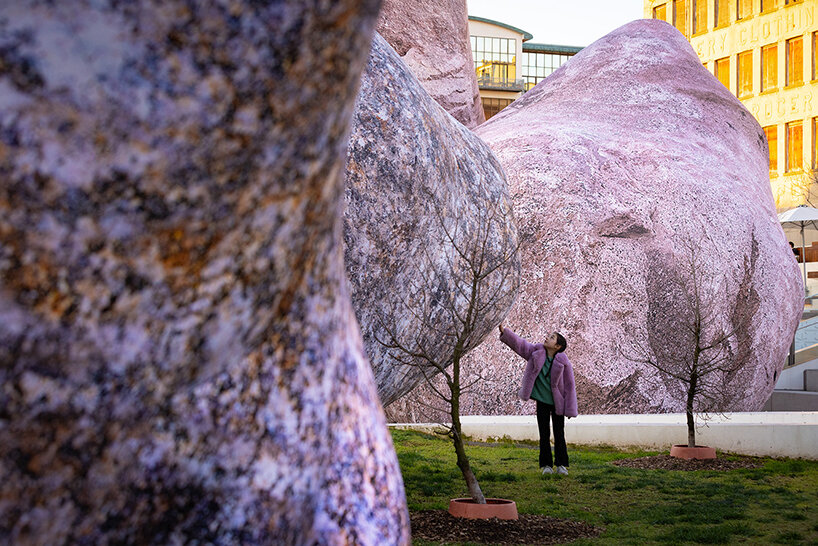 ENESS brings illuminated inflatable rockscape to melbourne in first australian showing