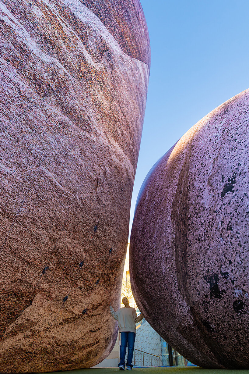 ENESS brings illuminated inflatable rockscape to melbourne in first australian showing
