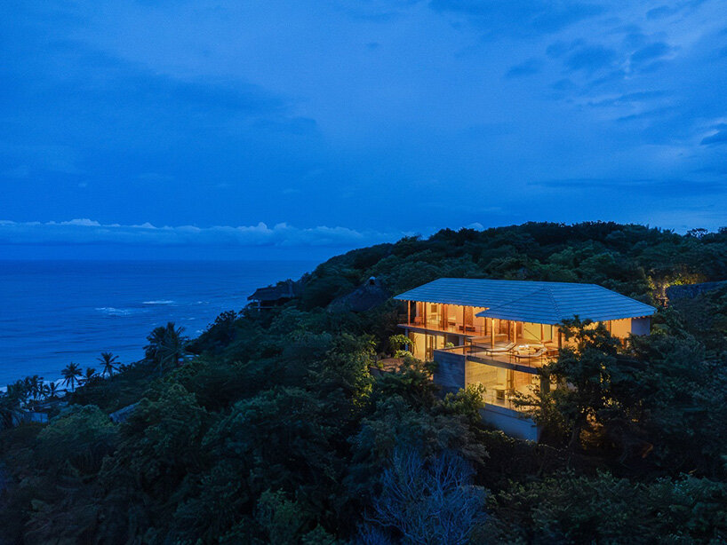 estudio atemporal crowns climate conscious oaxaca home with palapa-insipred roof