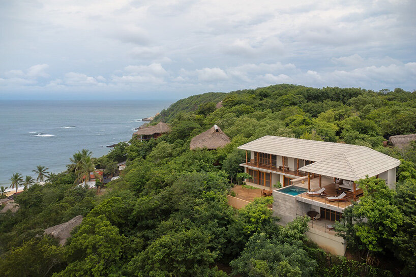 estudio atemporal crowns climate conscious oaxaca home with palapa-insipred roof