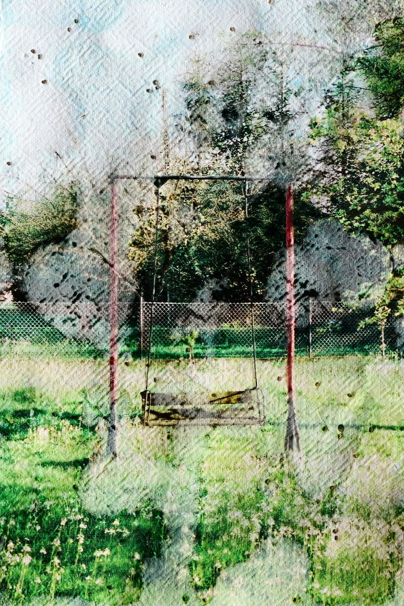 the fading effect represents how memories become less clear over time