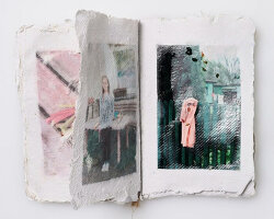 ewelina bialoszewska adds seeds into photo book so viewers can plant and grow it after use