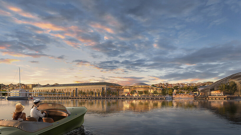 foster + partners reveals plans for retail plaza on istanbul's historic golden horn
