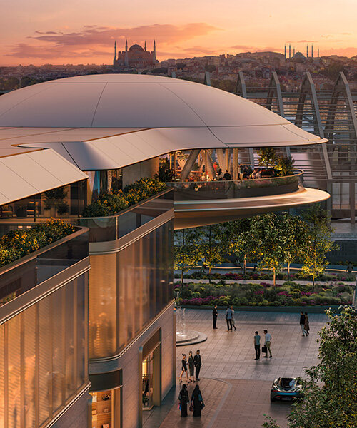 foster + partners reveals plans for retail plaza on istanbul's historic golden horn