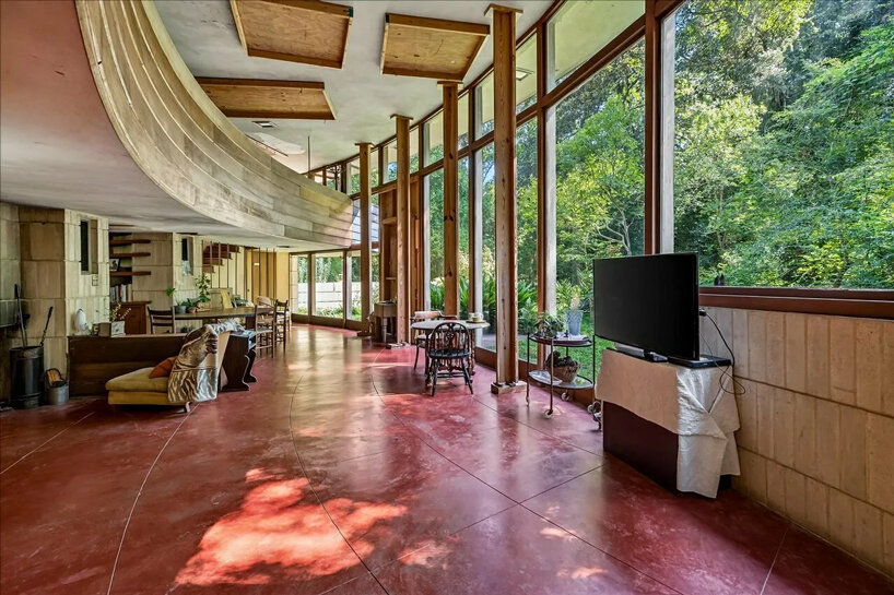 Spring House de Frank Lloyd Wright (su único diseño de Florida) está en el mercado