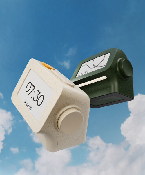 habity bedside clock uses e-paper display to reduce users’ screentime and blue light exposure
