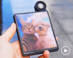 iKKo’s mindone is card-sized AI smartphone with detachable keyboard and rotatable camera