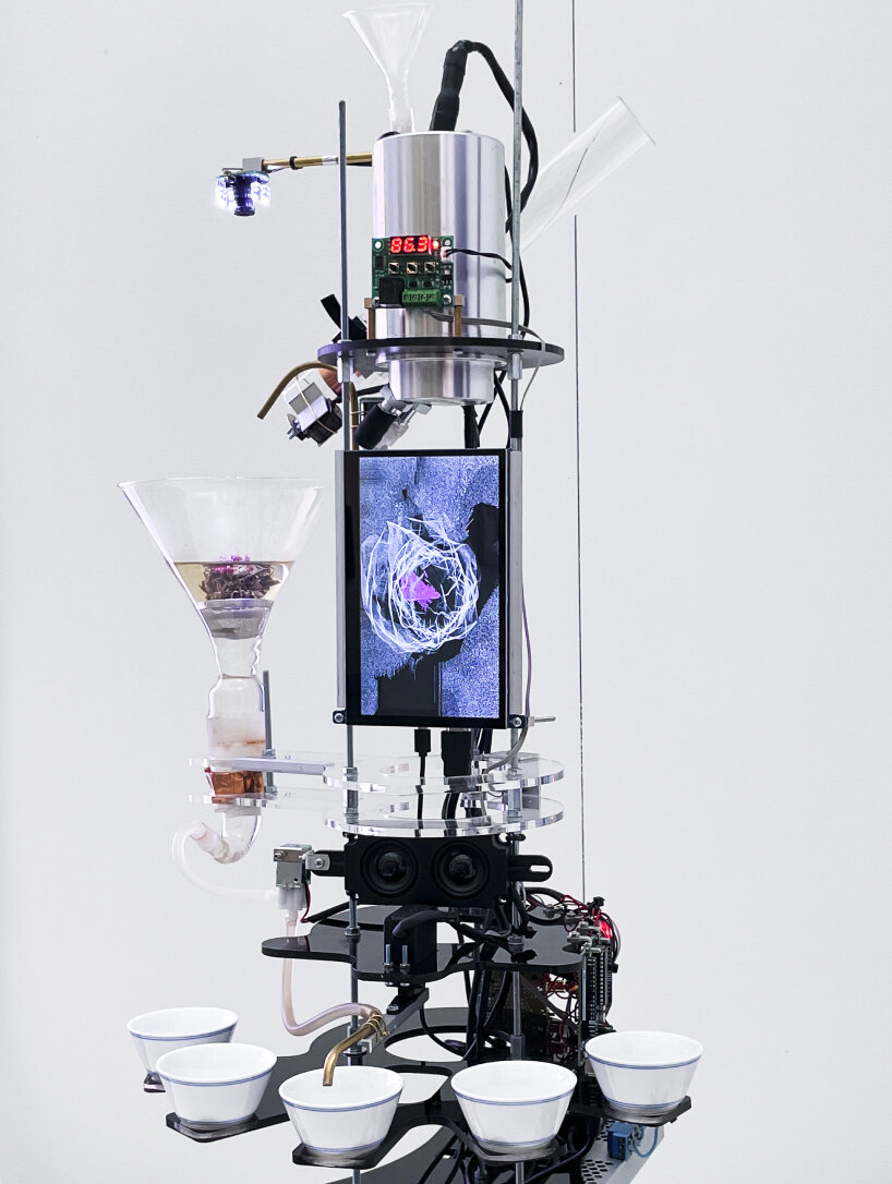 iPot is a device for performing a digital tea ceremony