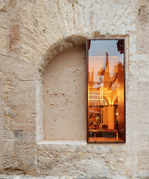 mallorca's hotel nobis palma preserves historic stone with steel interventions