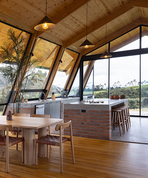 la miradora house by taller general opens to volcano views in machachi, ecuador
