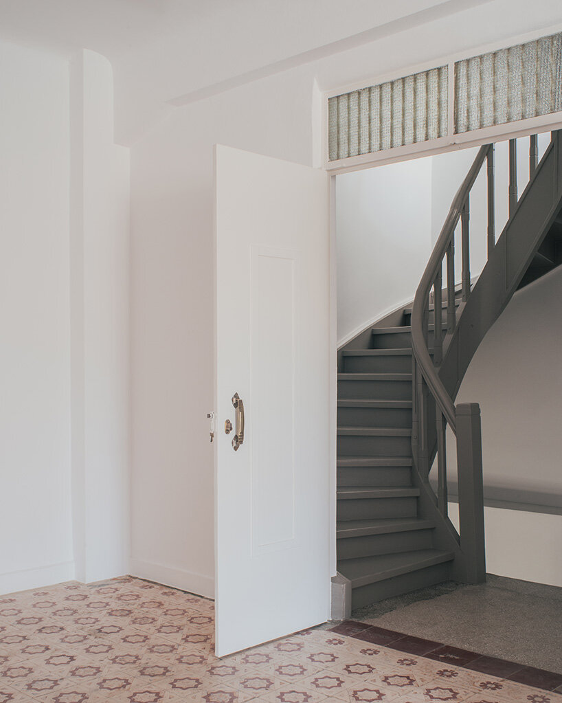 local local turns century-old shop into contemporary art gallery beneath the acropolis