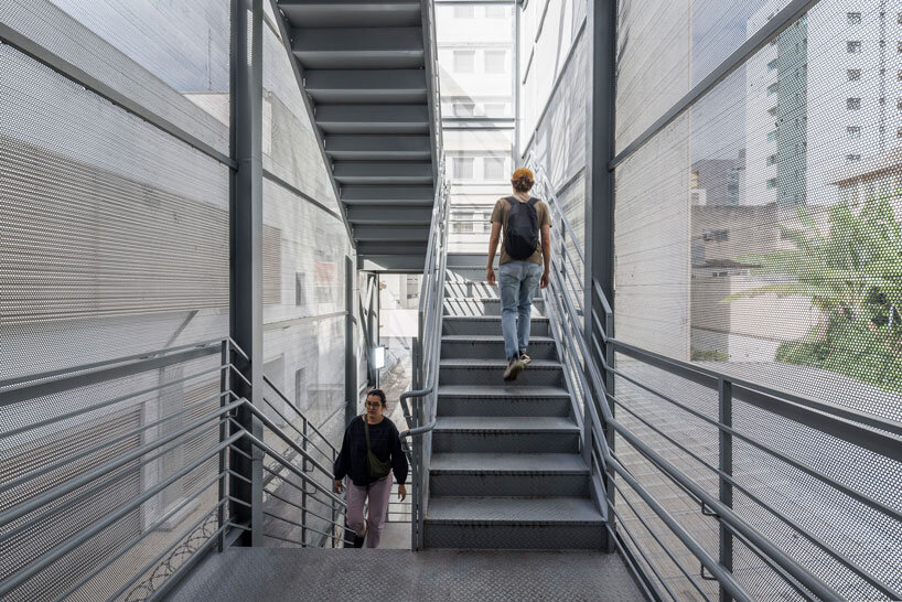 former bank in brazil transforms into vibrant magnum lourdes college by biri + chico albano