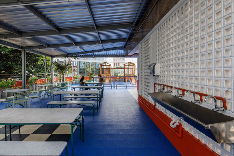 former bank in brazil transforms into vibrant magnum lourdes college by biri + chico albano