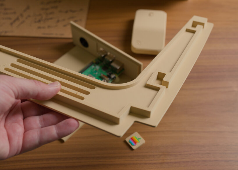 view of a 3D printed part