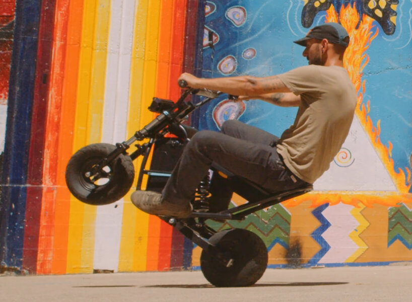 electric fun bike wheelie