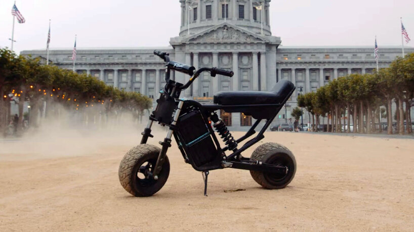 the ride is modular, meaning users can change or upgrade different parts