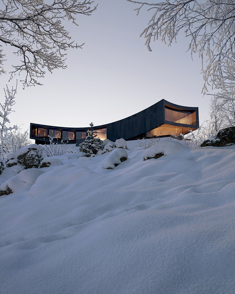NOT A HOTEL starts sales for mountaintop villa by snøhetta at japanese ski resort