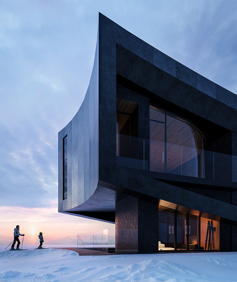 NOT A HOTEL starts sales for mountaintop villa by snøhetta at japanese ski resort