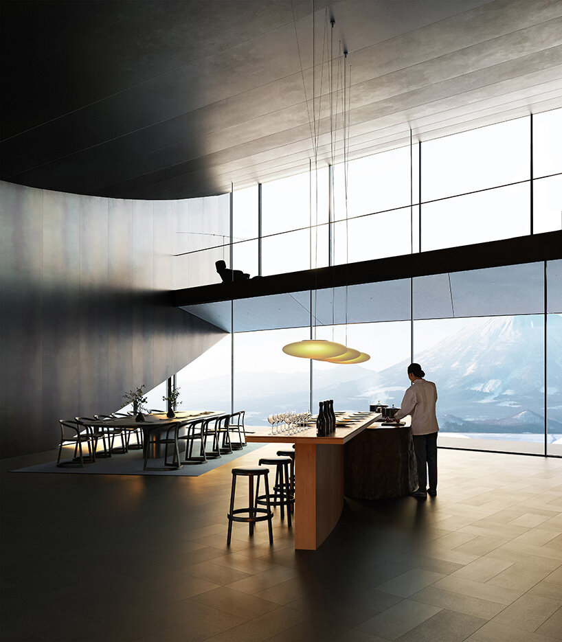 NOT A HOTEL starts sales for mountaintop villa by snøhetta at japanese ski resort