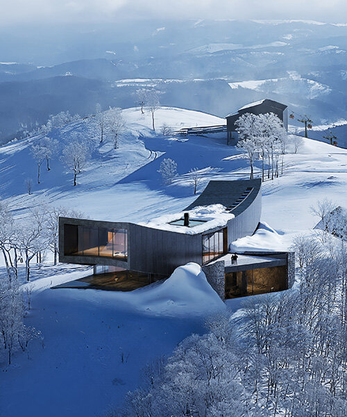 NOT A HOTEL starts sales for mountaintop villa by sn?hetta at japanese ski resort