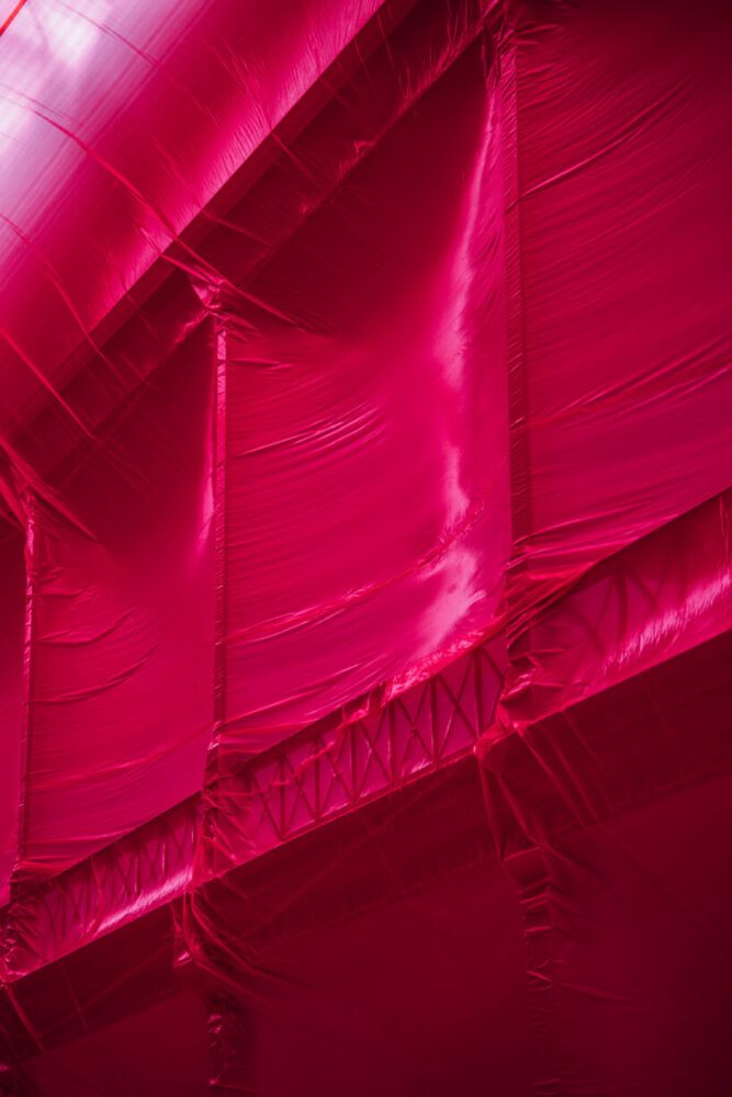 Matria MATRIA inflates around melbourne’s royal exhibition building