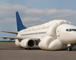 project rebirth proposes AI airplane crash survival system with inflating external airbags