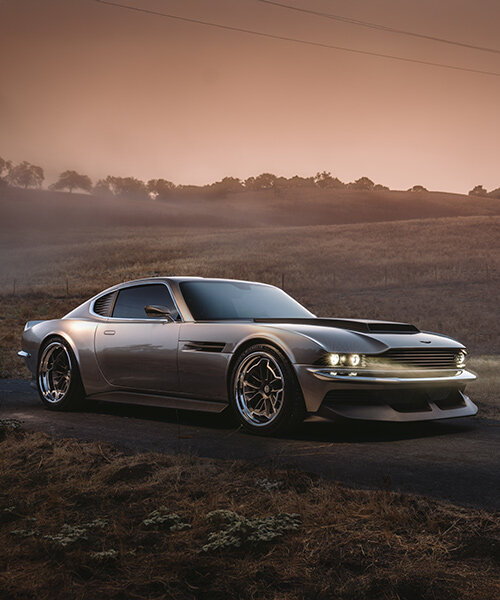 ringbrothers sculpts aston martin restomod with carbon fiber and 3D-printed stainless steel