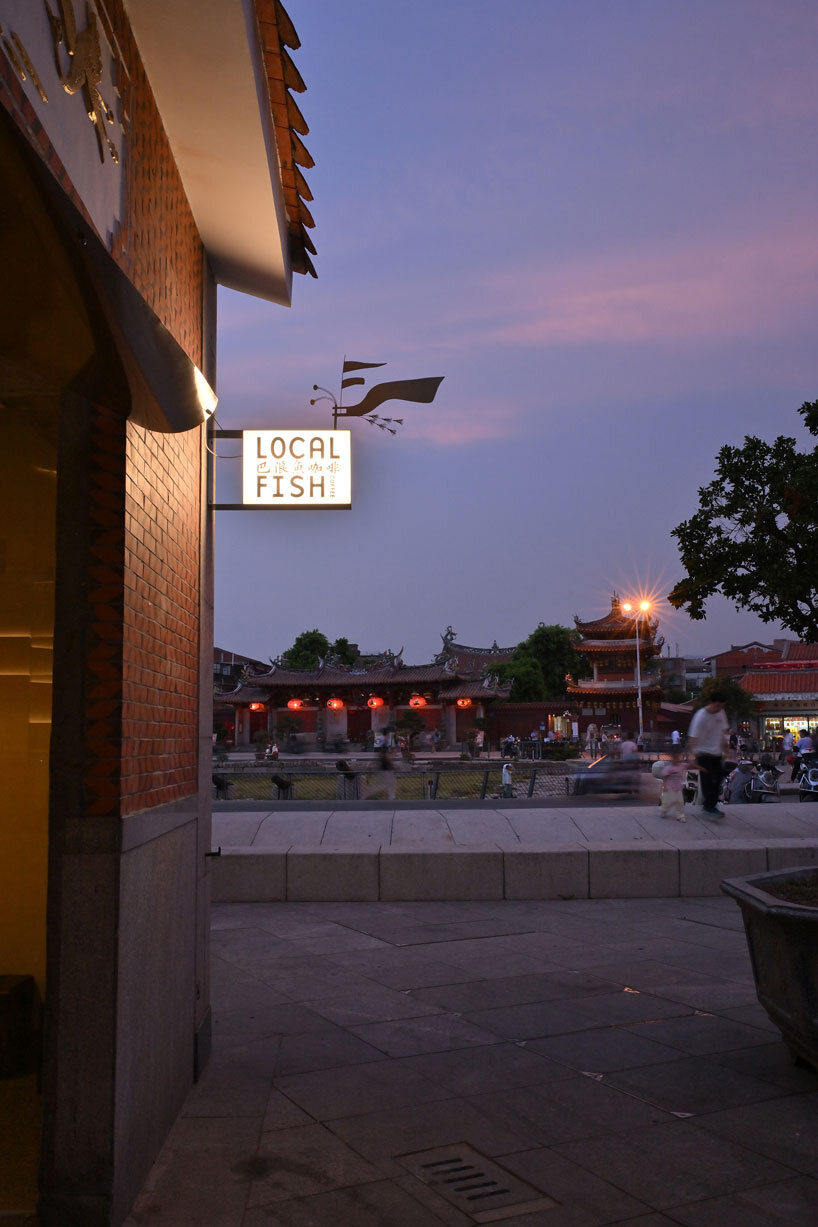 SHAWADS weaves maritime heritage into quanzhou local fish coffee's ocean-like interior