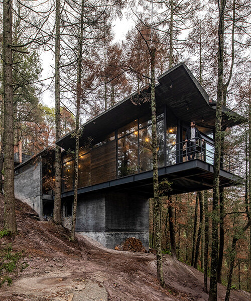 casa oruç by saavedra arquitectos connects elevated living with mexico's nature