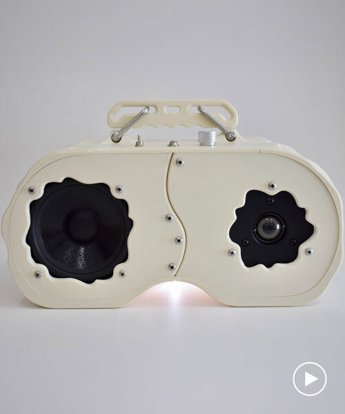 modular 3D printed bluetooth speaker allows for personalized color and pattern variations