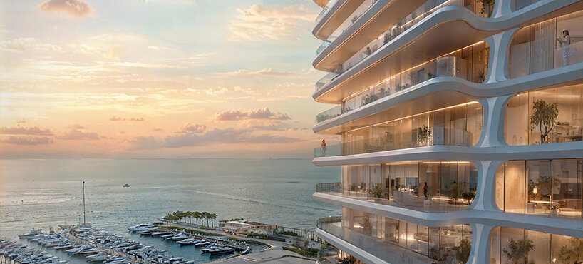 zaha hadid architects' 21-story tower leads neighborhood regeneration proposal in malaga