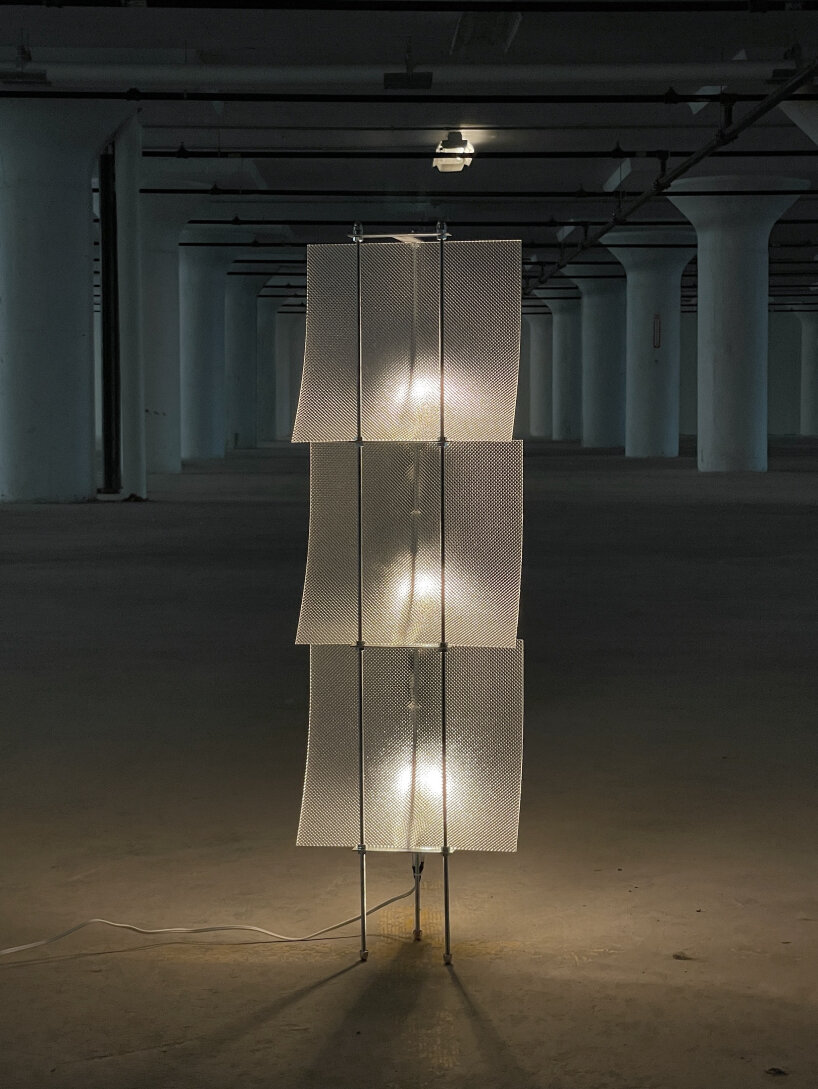 view of Christian Borger's Louver Lamp