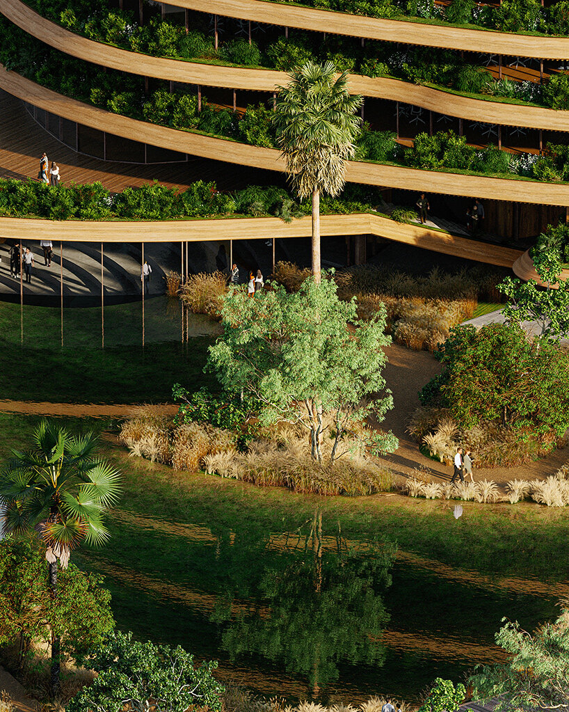 leinemann | ortiz learns from termite mounds with 'solum' garden office in brazil
